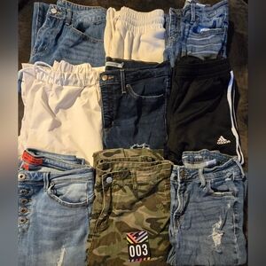 Lot/Bundle of 9 Womens Pants (S,M,7,9)